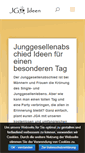 Mobile Screenshot of junggesellenabschied-ideen.info